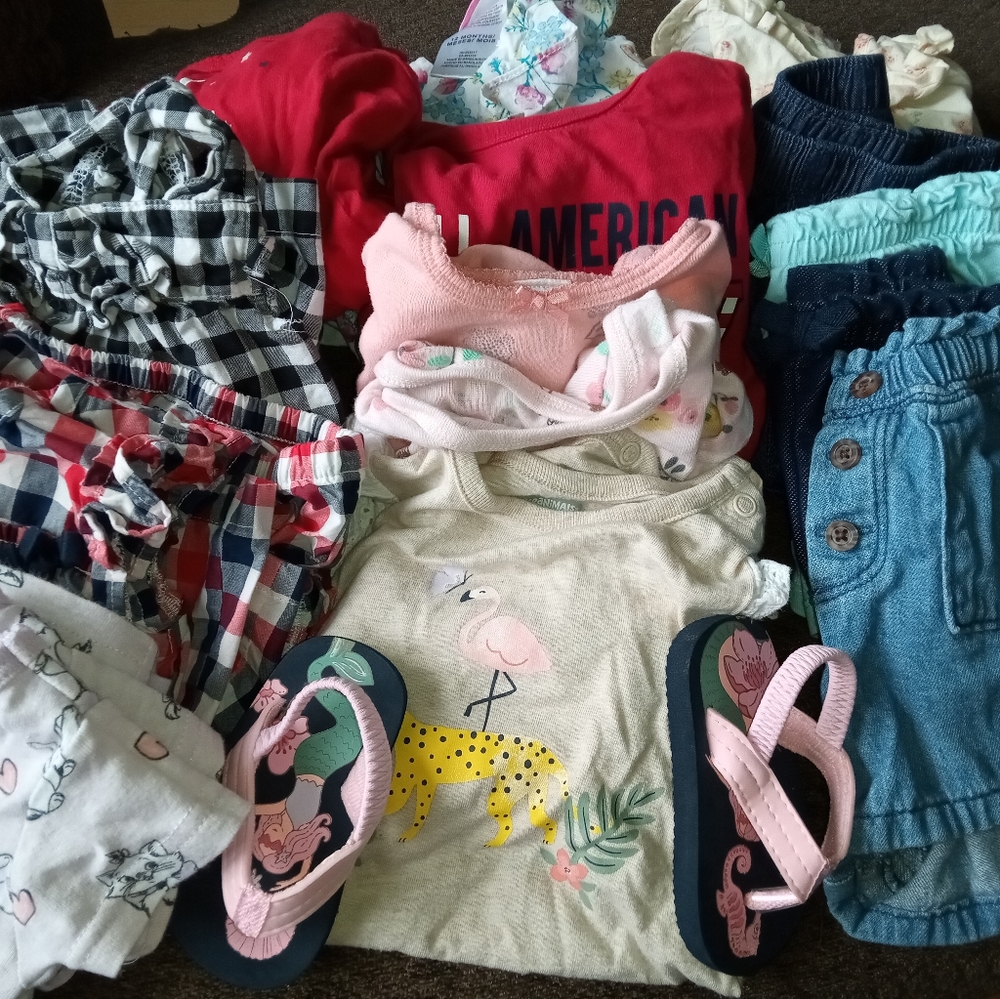 9/9-12 month summer lot
